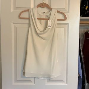 New Banana Republic Off white top